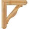 Ekena Millwork Funston Craftsman Rough Sawn Bracket w/ Offset Brace, Western Red Cedar, 8"W x 32"D x 36"H BKT0806X32X36FST04RWR - alternate 2